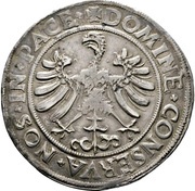 1 Guldiner, Germany, 1542-1555 reverse image