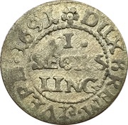 1 Sechsling - Charles XI, Germany, 1691-1697 reverse image