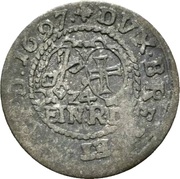 1⁄24 Thaler - Charles XI, Germany, 1696-1697 reverse image
