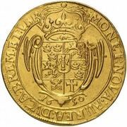 10 Ducats - Christina, Germany, 1650 reverse image