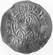 Denier - Liemar avec empereur Henri IV Emden obverse image