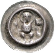 Denier Bracteate - Gerhard II of Lippe obverse image