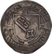 2 Groschens - Henry II of Schwarzburg, Germany, 1465-1496 reverse image