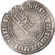 4 Grote - John III of Rode, Germany, 1499 reverse image