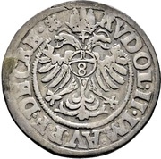 ¼ Thaler - Henry III of Sachsen-Lauenburg, Germany, 1583-1584 reverse image