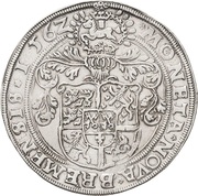1 Thaler - George of Braunschweig, Germany, 1561-1562 reverse image