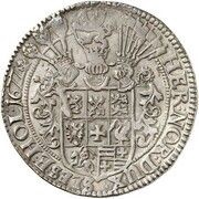 1 Thaler - John Frederick, Germany, 1622 reverse image