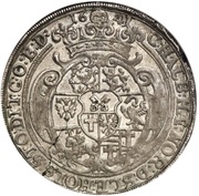 1 Thaler - Frederick of Dänemark, Germany, 1641 reverse image