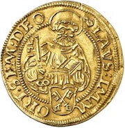 1 Goldgulden - George of Braunschweig, Germany, 1558-1566 reverse image