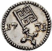1 Schwaren Silver pattern strike obverse image