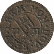 ½ Grote obverse image