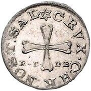½ Groten, Germany, 1765 reverse image