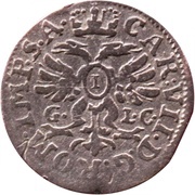 1 Groten, Germany, 1742 reverse image
