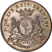 ½ Thaler New Business Exchange obverse image