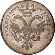 ½ Thaler New Business Exchange, Germany, 1747-1748 reverse image