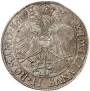 1 Thaler, Germany, 1568 reverse image