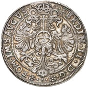 1 Thaler, Germany, 1635 reverse image
