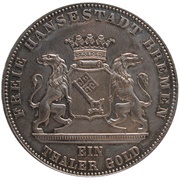1 Thaler Liberation of Germany obverse image