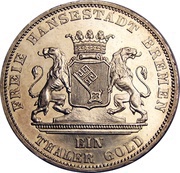 1 Thaler "Siegestaler" obverse image