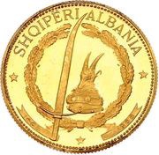 20 Lekë Skanderbeg's Helmet obverse image