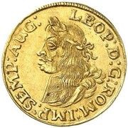 1 Ducat, Germany, 1672 reverse image