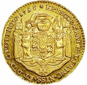 1 Ducat - Joseph Christian, Germany, 1796 reverse image