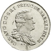 10 Kreuzers - Charles August Konventionskreuzer obverse image