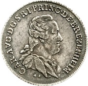 20 Kreuzers - Charles August Konventionskreuzer obverse image