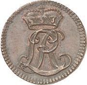 1 Pfennig - Louis Rudolph obverse image