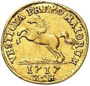 ¼ Ducat - Louis Rudolph, Germany, 1717-1725 reverse image
