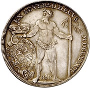 1 Thaler - Louis Rudolph, Germany, 1727 reverse image