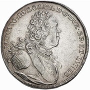 1 Thaler - Louis Rudolph obverse image