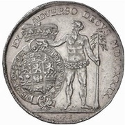 1 Thaler - Louis Rudolph, Germany, 1729 reverse image