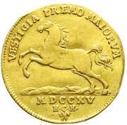 1 Ducat - Louis Rudolph, Germany, 1715-1723 reverse image