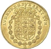 1 Ducat - Louis Rudolph obverse image