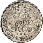 24 Mariengroschen - Louis Rudolph obverse image