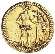 ¼ Ducat - Louis Rudolph, Germany, 1721 reverse image