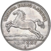 1 Thaler - Louis Rudolph, Germany, 1715-1727 reverse image