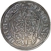 1 Thaler - Erich III, Germany, 1563-1564 reverse image
