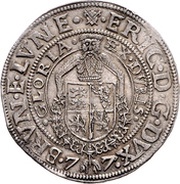 1 Thaler - Erich III obverse image