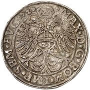 1 Thaler - Wolfgang and Philip II, Germany, 1571-1586 reverse image
