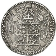 1 Thaler - Philip II St. Andreas Ausbeute, Germany, 1595 reverse image