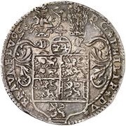 1 Thaler - Philip II Death of Philip II obverse image