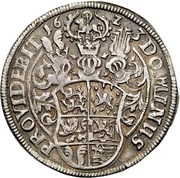 ½ Thaler - William VI August, Germany, 1620-1630 reverse image