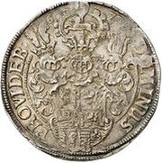 1 Thaler - William VI August, Germany, 1620-1631 reverse image