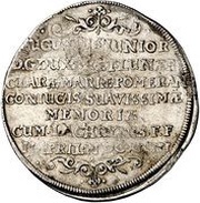 1 Thaler - August II Death of Clara Maria obverse image