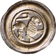 Denier Bracteate - Henry the Lion reverse image