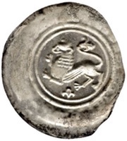 Denier Bracteate - Henry the Lion reverse image