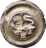 Denier Bracteate - Henry, Germany, 1195-1227 reverse image