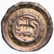 Denier Bracteate - Otto das Kind, Germany, 1213-1252 reverse image